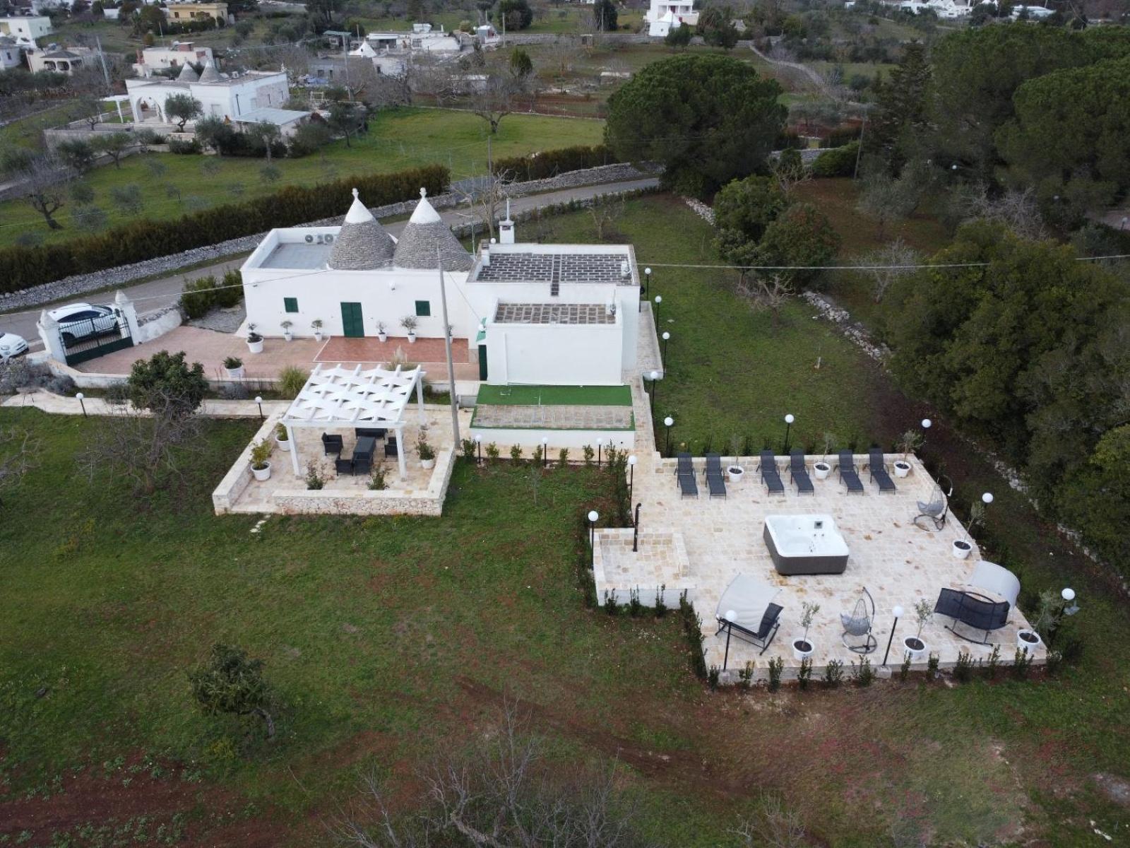 מרטינה פרנקה Casa Vacanze Trullo La Dolce Vita מראה חיצוני תמונה