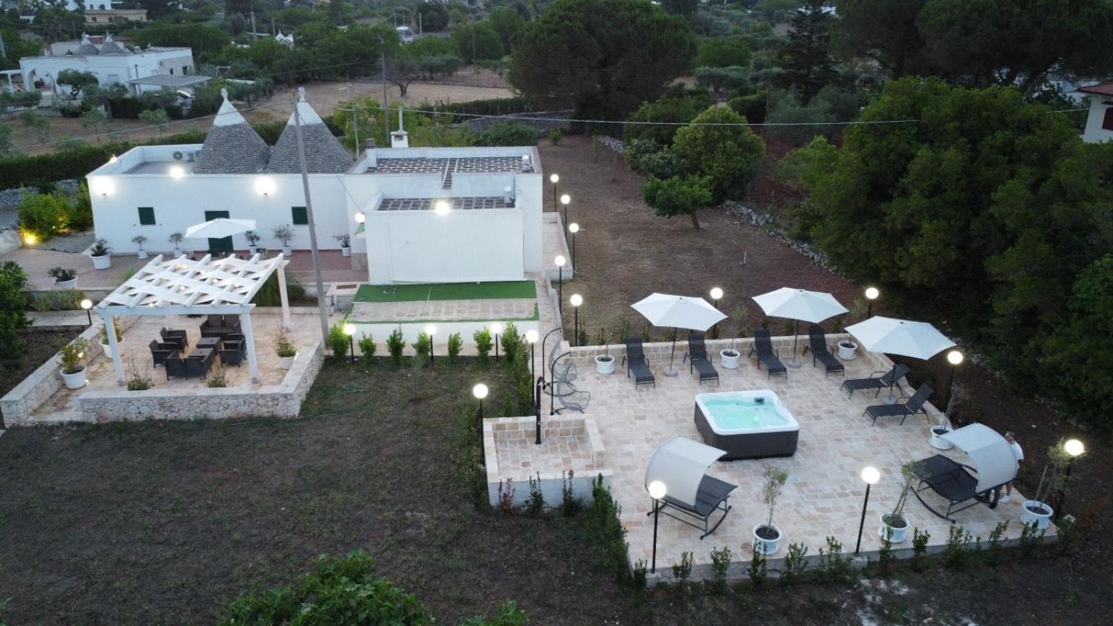 מרטינה פרנקה Casa Vacanze Trullo La Dolce Vita מראה חיצוני תמונה